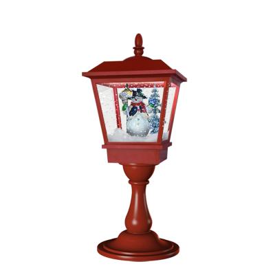 China Christmas Snowfall Decoration For Indoor Living Room Bedroom , Table Lamp Top Light Best Gifts for sale