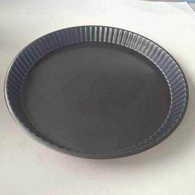 China Sustainable Hot Selling Non-Stick Pie and Quiche Pan, 10 Inch Pie Pan Flower Shape Pan. of diameter for sale