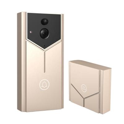 China Hot Seller Wireless Doorbell 1080P Home Security Camera with Chime PIR Motion 160 Wide Angle Smart Home Device Standby Kit HK-VD105S-G for sale