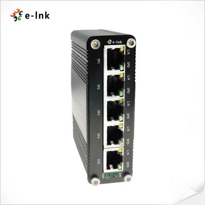 China Mini Industrial 5-Port 10/100/1000 TX Unmanaged 8K Gigabit Ethernet Switch for sale