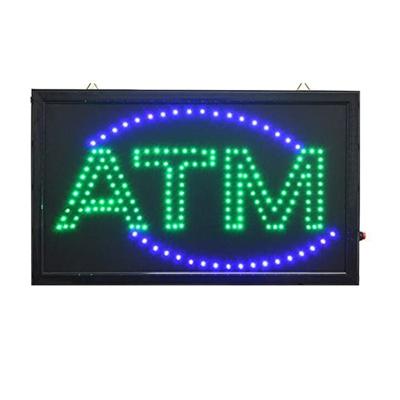 China High Quality Buildings Atmosphere Led Open Logo Light Sign Board Led Signs for sale