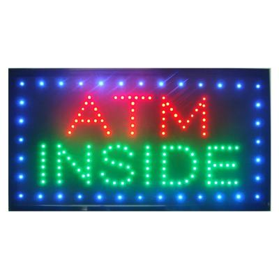 China Multicolor Buildings LED Atmosphere Inside Sign Black Plastic Come With On-Off Switch for sale