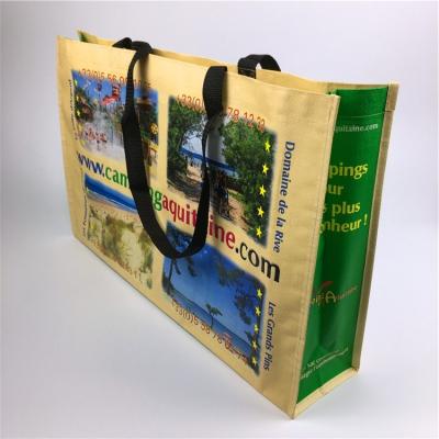 China Factory handled direct sale zipper banana cover black non pp laminated woven bag for packaging for sale