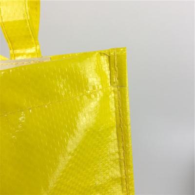 China Good Quality Printing Pe Handled Coating Sugar Ningbo Pp-Woven Sand Lamination For PP Wate Woven Shopping Bag for sale