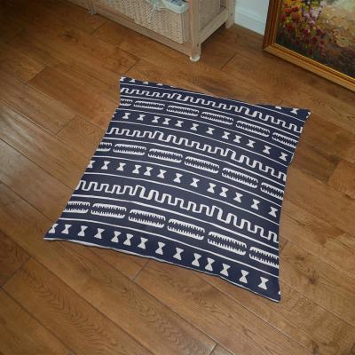 China Removable and washable floor pillow s removable and washable tatami cushion cover Japanese Moroccan Jute floor pillows for sale