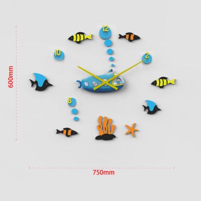 China Occasional Submersible Wall Clock for Home Decoration Large Wall Clock for sale