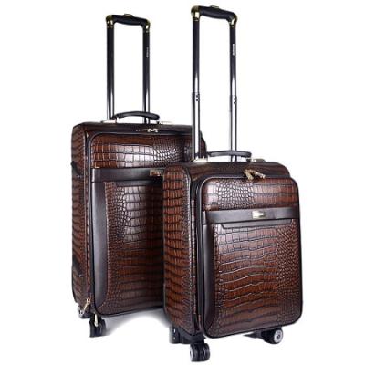 China 4PCS/ SET PU /LEATHER LUGGAGE / LUGGAGE SET / BUSINESS LUGGAGE / TROLLEY BAG for sale