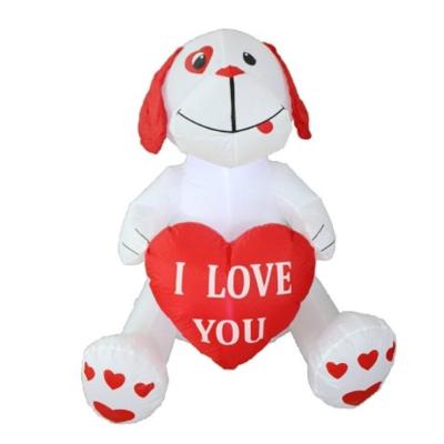 China Valentine Outdoor Inflatables Dog Customize Holiday Decoratoion Inflatable Puppy Chinese Factory Directly 4 Ft Customized CN Acceptable; GUA Norco for sale