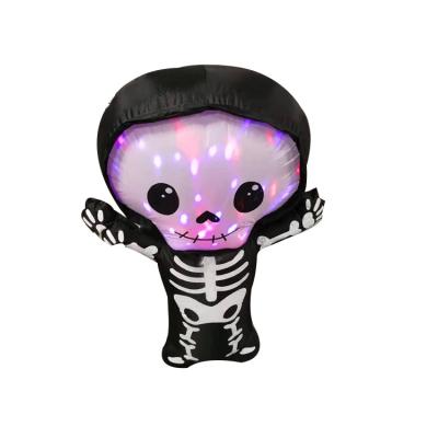 China PVC Coated Inflatable Nylon Manufacturer Quality Assurance Halloween Decoration Skeleton Halloween Decor Ghost for sale