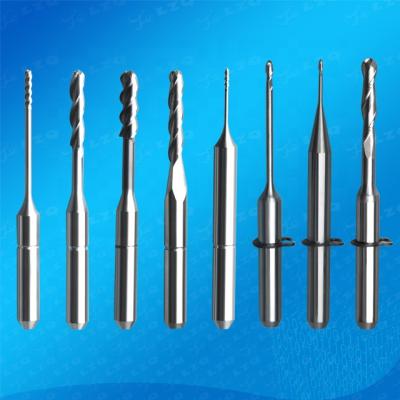 China Zirconia Carbide Burs for Dental CAD/CAM for sale