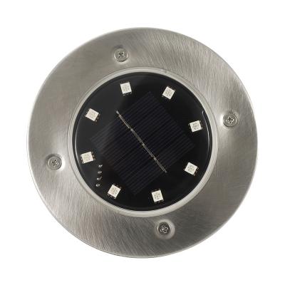 China High Quality Garden Outdoor Garden Waterproof Led Underground Light Solar Power Buried Light for sale