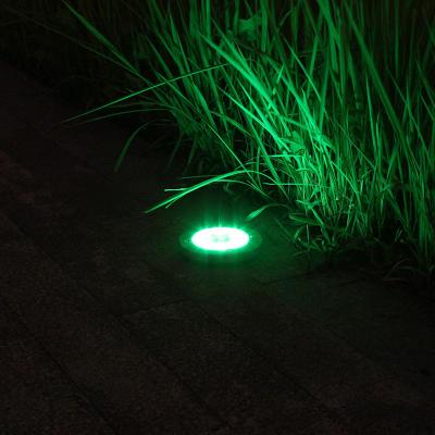 China Hot Sell Garden Smart Lawn Patio Stainless Steel Solar Powered Green Powered Outdoor 8 Led Solar Garden Light for sale