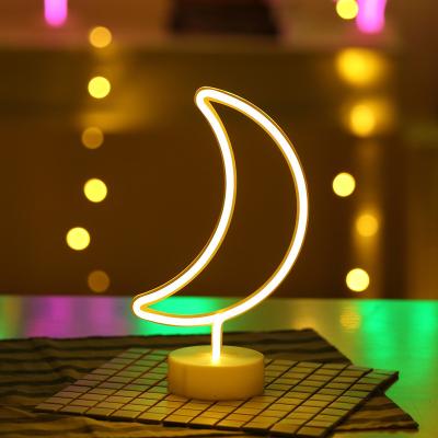 China New Residential Atmosphere Unicorn Star Moon Lightning Pineapple Neon Led Light For Cafe Bar Bar Club Decoration for sale