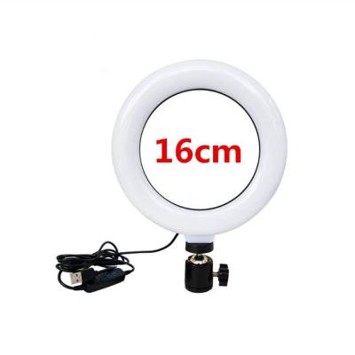 China Popular Beauty Functional Cheap Live Stream USB ABS USB Photographic Ring LED Selfie Lighting Adjustable Light For Video Studio for sale