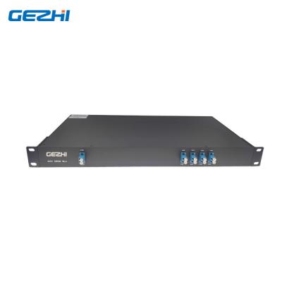 China Data Center 8 Channel Dwdm fiber-optic Wavelength Division Multiplexer 1u Rack Type Dwdm Mux/demux for sale