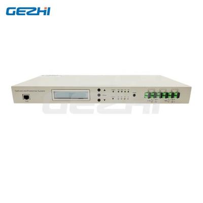 China Optical Network Remote Monitoring 1+1 or 1:1 Dual Fiber SC/APC For Fiber Line Backup Optical Line Protection OLP Optical Line Protection Switch Equipment for sale