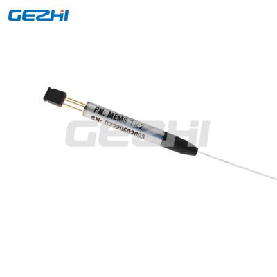 China 5G Optical Access Networks Single mode  1310nm 1550nm 1x2 MEMs fiber Optical Switch FC/APC connector for sale