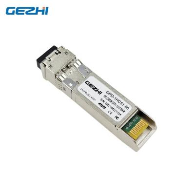 China WDM system 10G CWDM 80km SFP Plus Optical transceiver Dual LC DDM SMF with CDR 1470nm 1490nm 1510nm 1530nmnm 1550nm 1570nm 1590nm 1610nm for sale