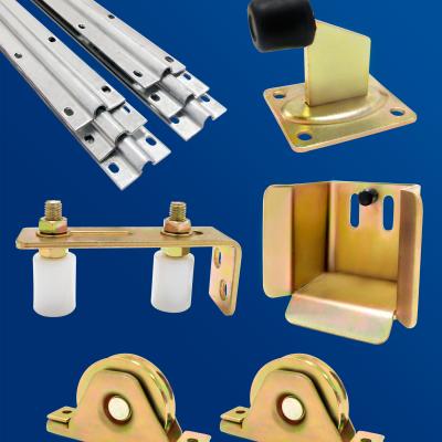 China Sluice Keeper Spline Wheel Track Sliding Gate Hardware Kit For Sliding Rolling Driveway Industrial Gate for sale