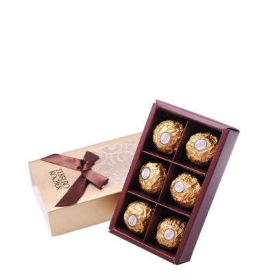 China Recyclable Luxury Custom Logo Paper Boxes Blow Up Pastry Sweet Chocolate Box for sale