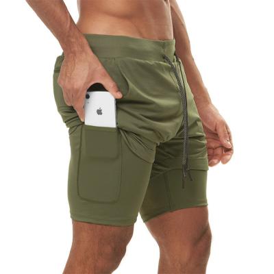 China Hot Sale QUICK DRY Gym Training Men's Gym Shorts With Pocket, New Arrival Custom Solid Color Drawstring Shorts For Men for sale