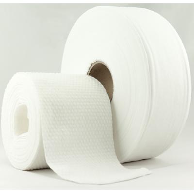 China Spunlace 30%polyester 70% viscose nonwoven sustainable spunlace nonwoven fabric 50gsm roll for sale