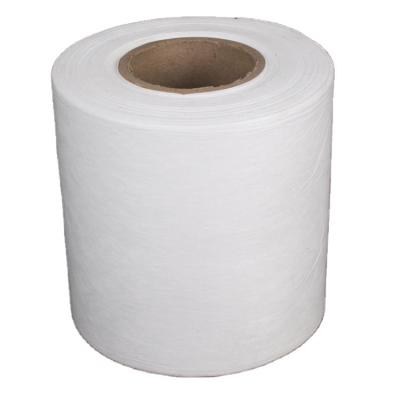 China Viable Plain White Nonwoven Material For Wet Wipes Nonwoven Fabric Rolls 2022 New Products for sale