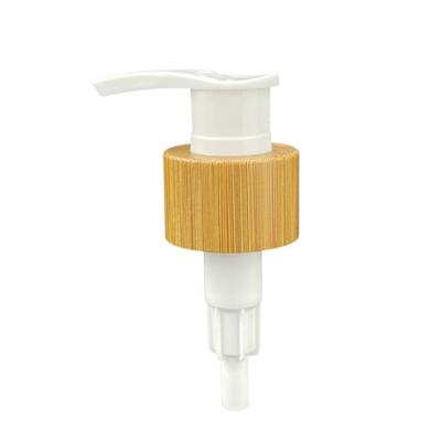 China Lotion Pump Manufacturer New Design Lotion Bottle Pump Customized Bamboo Lotion Pump Head for sale