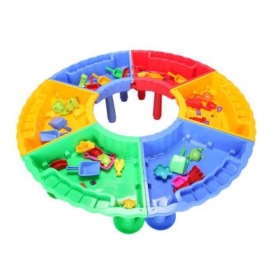 China Factory Price Manufacture Professional Plastic Round Water and Sand Play Kids Sandbox Sand and Water Table Plastic Creative for sale