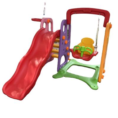 China Family slide and indoor swings playground for school kids plastic small family slide price for sale