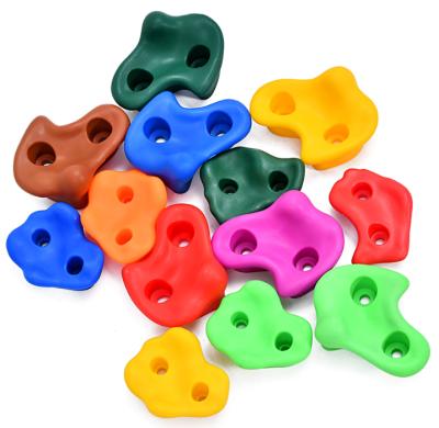 China Factory price hig quality pp different size kids climbing holds for DIY rock climbing for sale