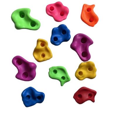 China 2021 Hot Selling PP Wall Stone Children Kids Rock Climbing Accessories Indoor Outdoor Rock Climbing Holds Stone for sale