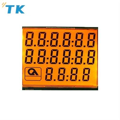 China Custom Digital 7 Segment LCD Displays With Backlight For Fuel Dispenser LCD Customized for sale