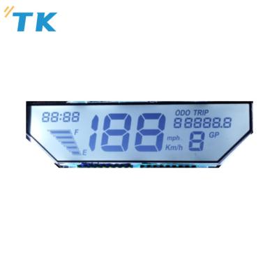 China Factory Price Motorcycle Tachometer LCD Display Motorcycle LCD 7 Segment Customized for sale