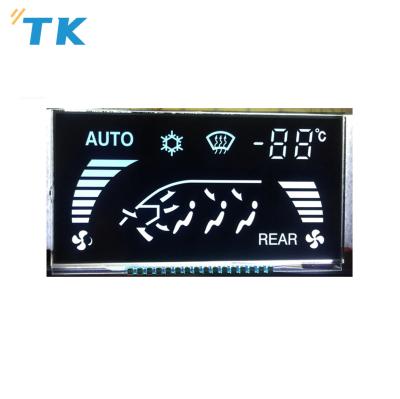 China Custom 7 Segment VA Digit LCD Display Screen Car Dashboard LCD Customized for sale