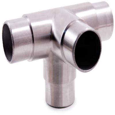 China Custom 3 /4Way 90 Degree Corner Stainless Steel Joiner Fit Square Pipe Equal Flush Connector for sale