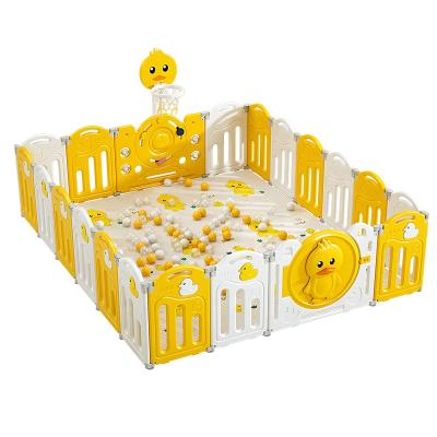 China Fold Playpen Kids Environmental Baby Playpen Square Baby Fence Crawling Railing for sale