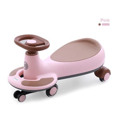 China Ride On Toy Baby Swing Car Children Ride On Musical Toys Baby Walker Car Kids With Light Shake Car for sale