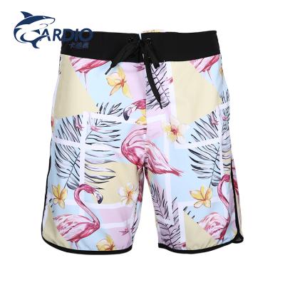 China Anti-wrinkle Sky Blue Gym Floral Mens Bodybuilding Shorts for sale