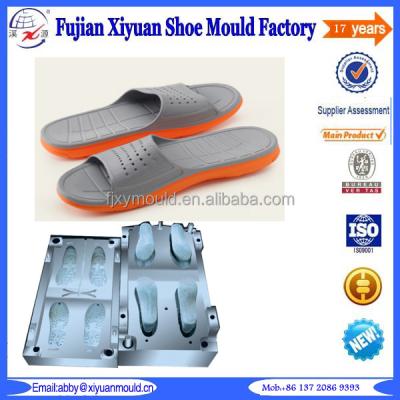 China China Aluminum Fashion New Design Eva Slipper Mold/New Model Eva Slippers Mold Maker/Lady Eva Shoes Design Slipper Die for sale