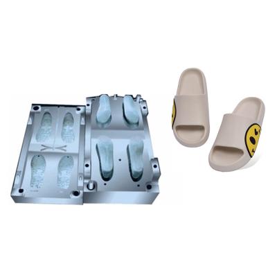 China EVA Aluminum Two Color Foaming Slipper Mold Maker for sale