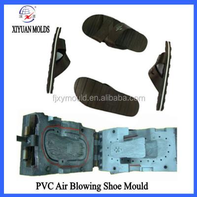 China Depend On Condition PVC Air Blowing Shoes Mold For Male for sale