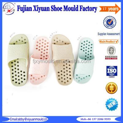 China OEM & Welcome Comfortable ODM Injection PVC Slipper Mold Manufacturer, Pink Lover Shoes Moulds, PVC Lightweight Air Blowing Slipper Mold for sale