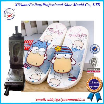 China Aluminum PVC Blowing Sole Mold with PVC Strap Steel Mold Maker for sale