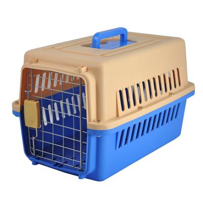 China Factory Sale Breathable Outdoor Portable Durable Safety Airline Approved Dog Kennel Cage For Traveling for sale