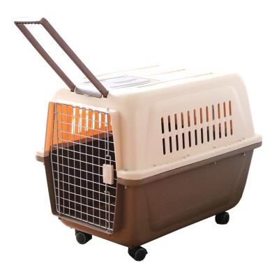 China Breathable Luxury Dog Carrier Dog Pet Carriers Air Cage Carrier Airline Approved for sale