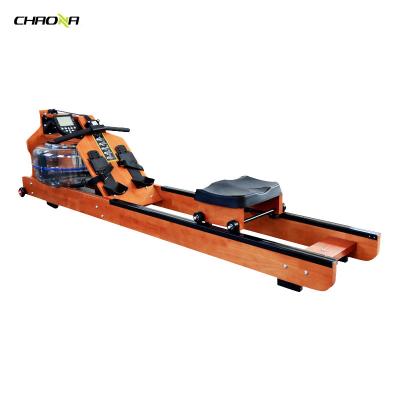 Cina Direct Sales Universal Silent Track Factory Gym Equipment Foldable Water Rowing Machine in vendita