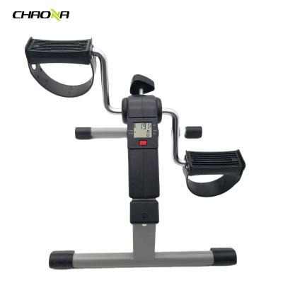 China Folding Exercise Bike Fitness Bicycle Body Gym Machine with Pedal Hand Leg Mini Exercise Bike Anti-Skid Rehabilitation for sale