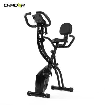 China 2022 New Magnetic Sports Fitness Mini Home Gym Trainer Bike Folding X Indoor Cross Bike Home Use for sale