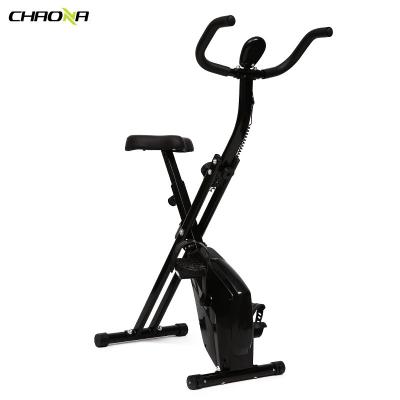 China Home Use Gym Fitness Equipment Color Cycle Exercise Transmission X Belt Bike Monitor Home Exercise Bike for sale